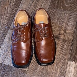 Men's Brown Leather Dress Shoes